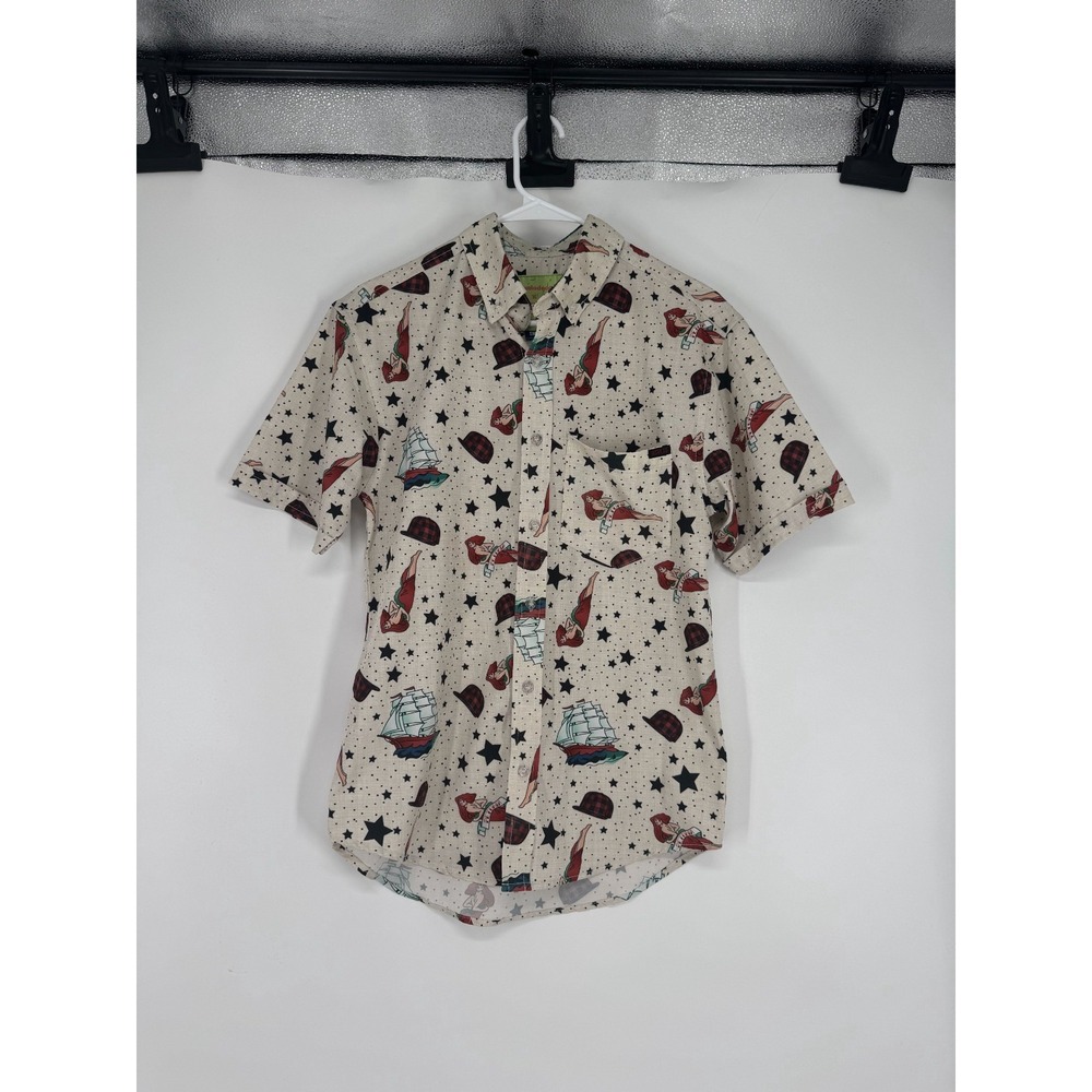 RSVLTS x Nickelodeon Shirt Men S Graphic The Adventures of Pete & Pete Button Up